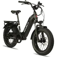 Diablo XR1 - Elektrische Fatbike - Zwart - Tot 150 km Actieradius - Hydraulische Schijfremmen - Lage Instap - Shimano 7 Versnellingen