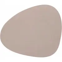 Lind DNA Placemat Curve L Nupo Clay Brown (Set van 4)-37 x 44 cm