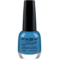 Faby nagellak Sunglasses and Bikini 15 ml vegan hemelsblauw