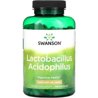 Swanson Health , Lactobacillus Acidophilus, 1 Miljard CFU, 250 Capsules