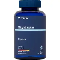 Trace Minerals - Magnesium Kauwtabletten, Framboos-Citroen - 30 Stuks