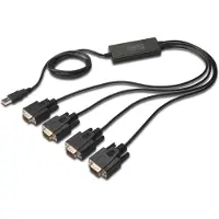 Digitus USB 2.0 CABEL CONRAD 4 x RS232 1,5m-KABEL en ad