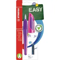 Stabilo EASYbuddy - Ergonomische Vulpen - Paars/Magenta - Standaard M Punt Voor Rechtshandigen