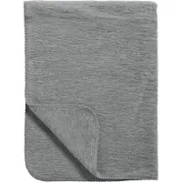 Meyco Baby Uni wiegdeken - geweven - grey - 75x100cm - 1.0 TOG