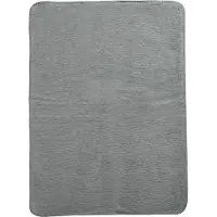 Meyco Baby Uni ledikant deken - geweven - grey - 100x150cm - 1.0 TOG