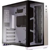 Lian Li PC-O11 Dynamic, Midi-tower, Computerbehuizing, Wit, ATX, E-ATX, Micro ATX, Aluminium, SECC, Gehard glas, 15,5 cm
