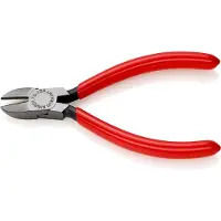 Knipex 76 01 125 Elektronica en fijnmechanica Zijkniptang Met facet 125 mm