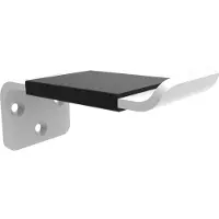 Multibrackets muurbeugel voor hoofdtelefoons en headsets / zwart/wit