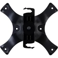 HP Aruba Flat Surface Wall/Ceiling Black Basic Flat Surface Mount Kit (AP-220-MNT-W1)