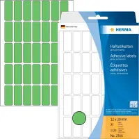 Herma Etiketten 2355 Klevend Groen 12 x 30 mm 32 Vellen à 35 Etiketten
