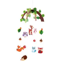 Small Foot - Houten Baby Mobiel Bosdieren