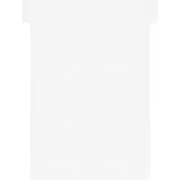 Nobo Maat 3 T-Kaarten 92 x 120mm Wit 100 Stuks
