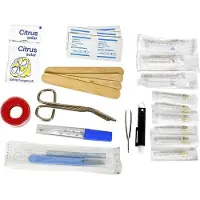 Basic Nature - Erste Hilfe Set Fernreise - EHBO-set rood