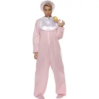 Smiffys Baby romper (roze)