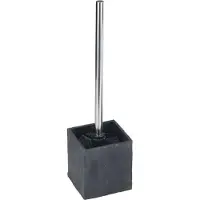 Wenko Toiletborstel En Houder Polyresin 10 X 39 Cm Antraciet