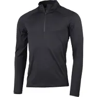 Lundhags - Gimmer Merino Light 1/2 Zip - Merino-ondergoed XXL, zwart/grijs