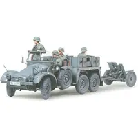 Tamiya Modelbouwpakket Militaire voertuigen - 35259 German Krupp Protze w/ 37mm PAK with 4 Figures Plastic - 1:35 - Modelbouw