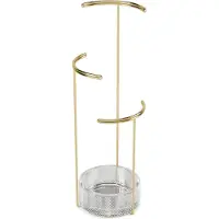 OMBRE Umbra Tesora Sieraad Organizer en Sieraadhouder met Glazen Basis