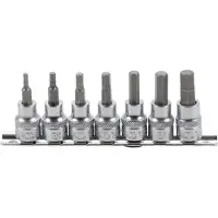 Bgs Dopsleutelbitset 3/8 INBUS 1/8 - 3/8 inches 7 delig