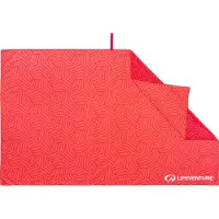 Lifeventure Recycled Softfibre Trek Towel Rood 150 x 90 cm