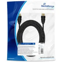 MediaRange HDMI-kabel MRCS211 Zwart
