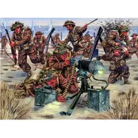 Italeri Modelbouwpakket Militaire voertuigen - 6056 British Infantry - Britse Soldaten WWII - 50 Figuren Plastic - 1:72 - Modelbouw