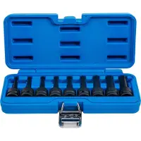 Bgs Kraft-Bit-Einsatz-Satz 12,5 mm (1/2") Keil-Profil (für Ribe) M5 - M14 9-tlg.