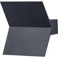 Ledvance LED-wandlamp buiten Endura Style Bat, zwart, Aluminium, Modern, LED wandlamp buiten