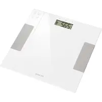 Sencor Digitale Badkamerweegschaal - Witte Glas, 150 kg Capaciteit