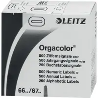 Leitz Map accessoires, Orgacolor Wit