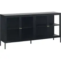 Giga Dressoir Carmel Zwart 4 Delen - Living