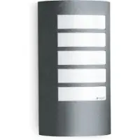 Steinel Wandlamp buiten L 12, dimbaar, zwart, Aluminium, Modern, Wandlamp buiten