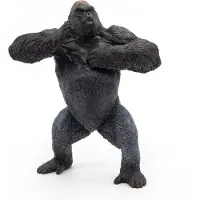 Papo Handgeschilderde Mountain Gorilla Figurine - Verzamelfiguur voor Kinderen vanaf 3 Jaar - Geschikt voor Jongens en Meisjes