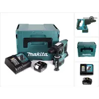Makita DHR 242 RF1J accuklopboormachine 18V 2.4J SDS-plus Brushless + 1x oplaadbare accu 3.0Ah + lader + Makpac