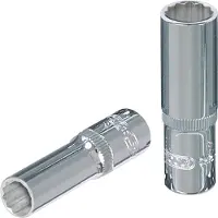 Ks Tools 3/8" CHROMEplus doppen, 12-kant, lang, 9 mm