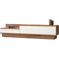 Skye Decor Modern TV-meubel - Gemelamineerd | 160 cm Breedte | Atlantic Pine Wit