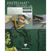 Clairefontaine Pastelmat Glued Pad N5 Schetsboek 12 24 x 30 cm 360 g