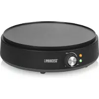 Princess 492235 - Pannenkoekenmaker - Crêpe Maker Deluxe - Hollandse pannenkoeken en crepes - diameter 30cm - Anti aanbaklaag - 1200W - Incl crêpe spatel