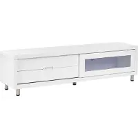 Beliani PEMBORKE - TV-meubel - Wit - MDF