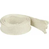 DeLOCK Braided Sleeve made of nomex fibers 2 m x 25 mm white