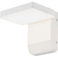 V-TAC VT-11020-SQ-W Draaibare LED wandlamp - IP65 - Wit - 17W - 2580 Lumen - 4000K