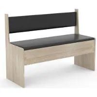 VCM Esal110 bank met opslag eik decor.