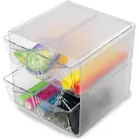 Deflecto Classic Cube organizer met 4 lades