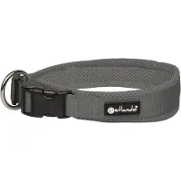 Petlando Hondenhalsband Mesh Antraciet - Klikhalsband - Xs 35-40x2 Cm
