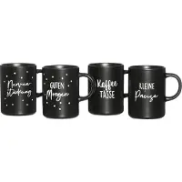 Ritzenhoff & Breker Koffiemok 390ml Svart ass., Kopje, Zwart