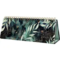 Sigel weekplanner A4 - JOLIE BEAUTY - liggend model - Glamorous Leaves - ongedateerd - Engels - SI-JP104