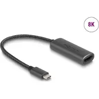DeLOCK USB Type-C Adapter to HDMI (DP Alt Mode) 8K with HDR function aluminium