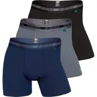 JBS Boxershorts donkerblauw / grijs / zwart