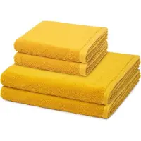 Vossen Sonstiges 2 X handdoek 2 X douchehanddoek - in set 4 pack Vegan Life