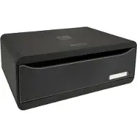 Exacompta ECOBlack Ladekastje Kunststof Zwart 1 Lades 35,5 x 27 x 13,5 cm